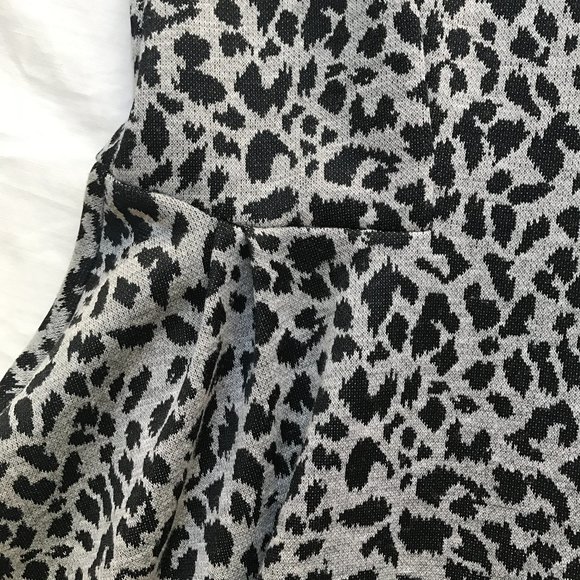 Leopard Print A-line Dress - Picture 6 of 7